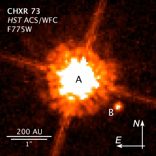 CHXR 73 A and B - Red Dwarf and Substellar Companion - NASA Science